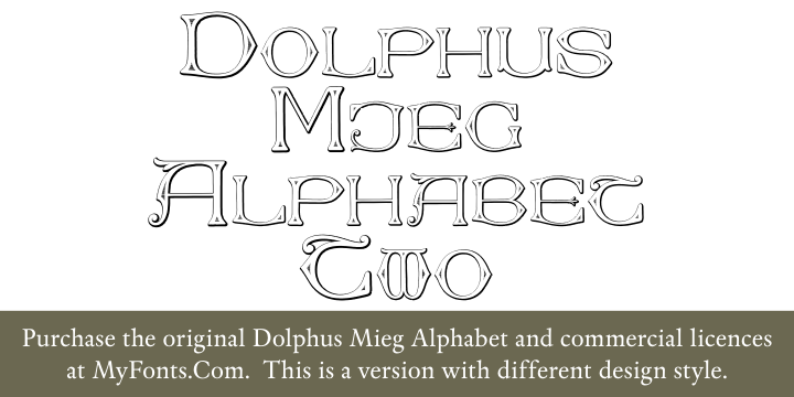 Dolphus-Mieg Alphabet Two